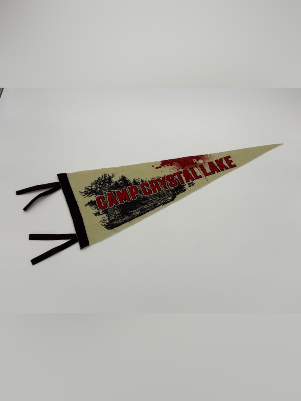Friday the 13th - Camp Crystal Lake Art Pennant